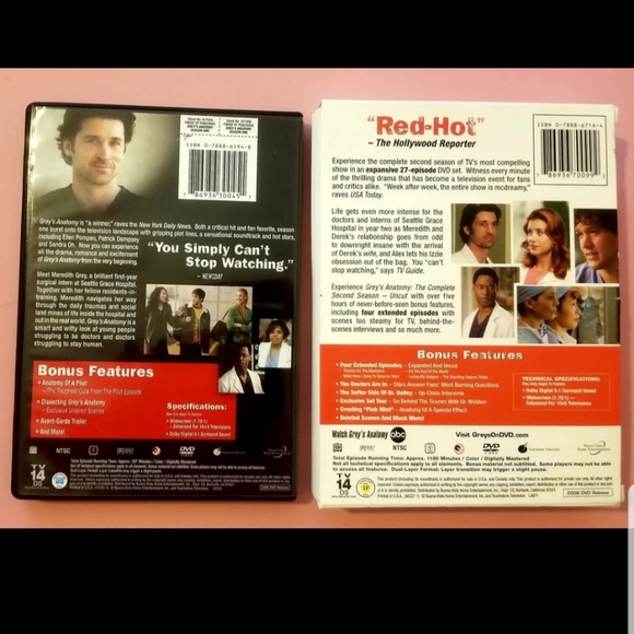 Grey's Anatomy DVDs - Picture 2 of 5
